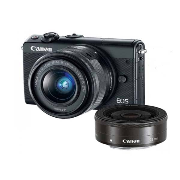 Buy Canon EOS M100 with EF-M15-45mm + Lens at low price & delivery -